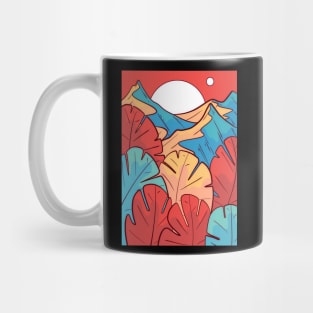 The tropic red sky Mug